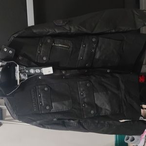 Affliction Black Premium Men's Jacket XL Perfect Storm 110OW188